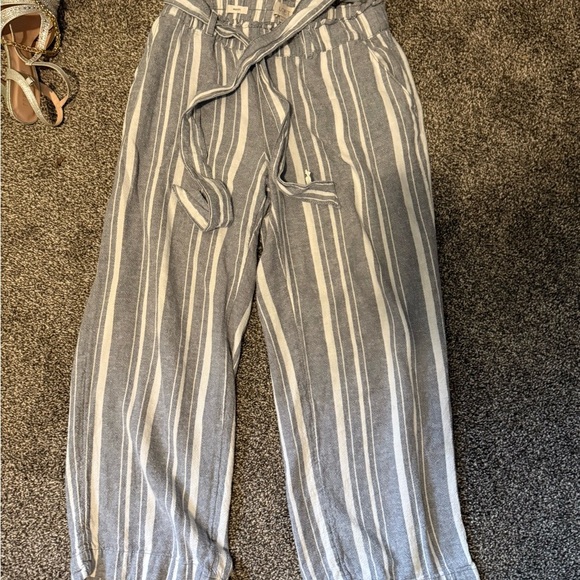 LOFT Women's Wide Leg Pants - Gray - Picture 3 of 4